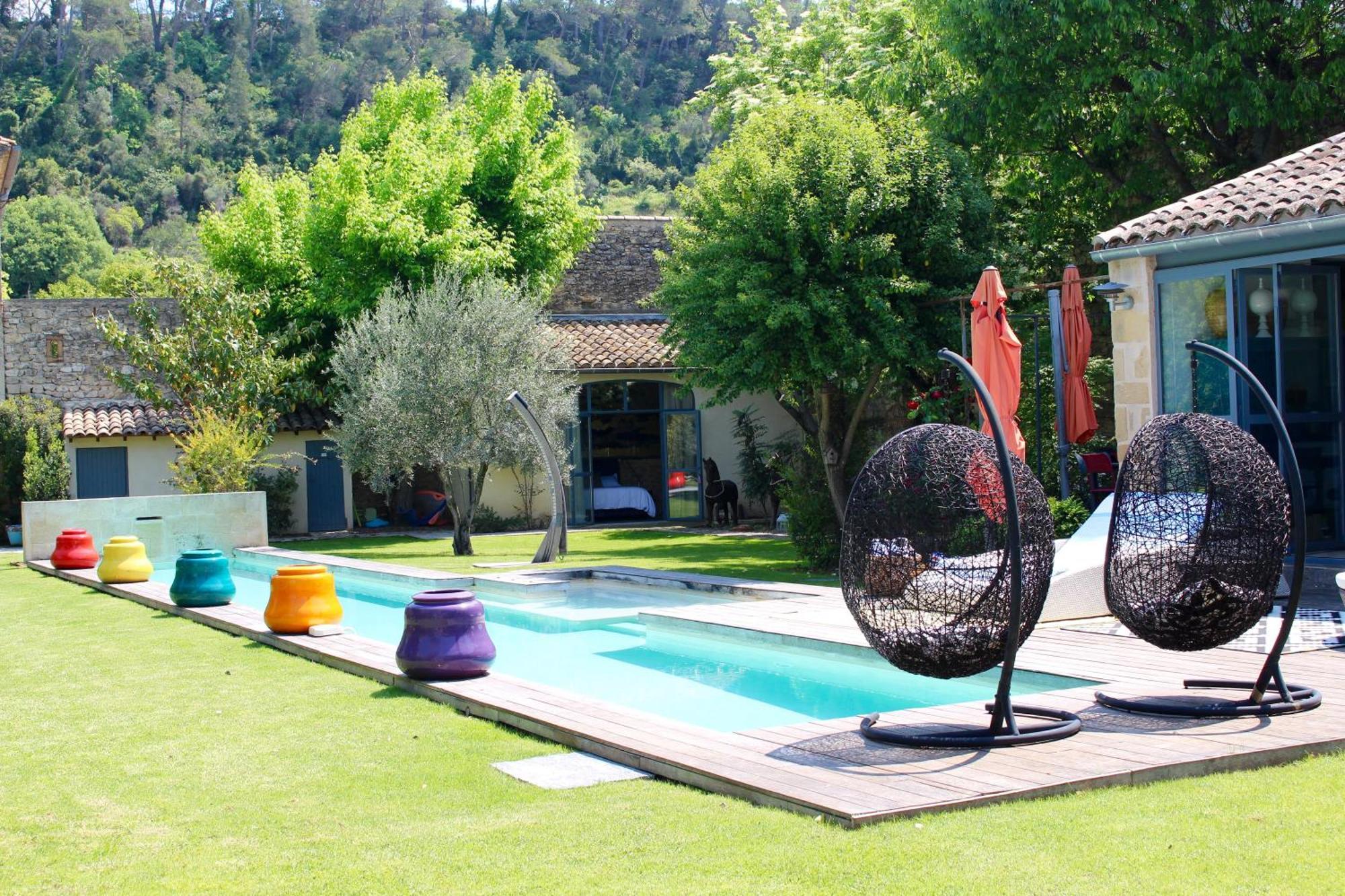 Mas Bleu Villa Sommieres Exterior photo