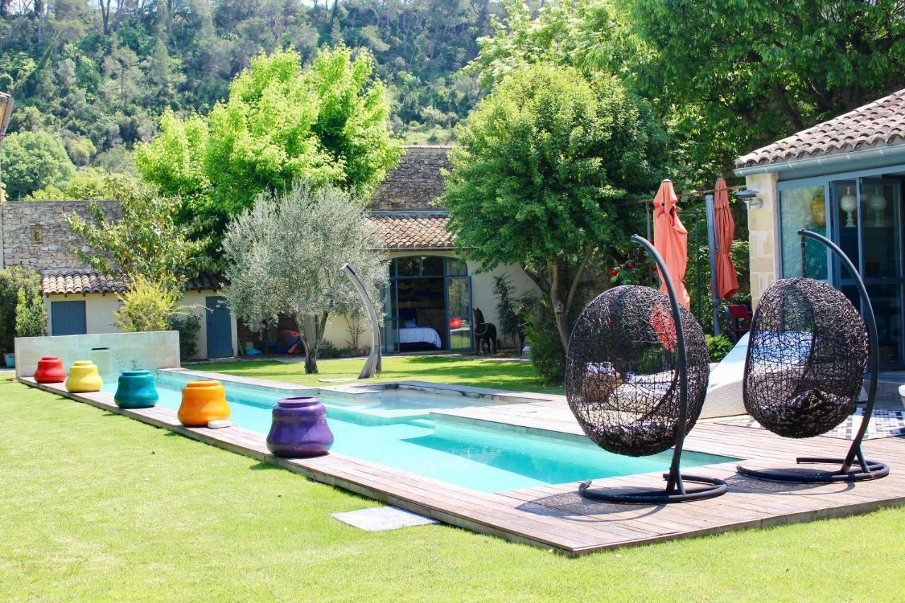 Mas Bleu Villa Sommieres Exterior photo